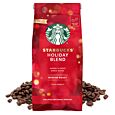 Holiday Blend granos de café Starbucks
