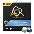 L'OR Decaffeinato XL paquete de cápsulas de Nespresso
