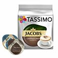 Jacobs Cappuccino Classico package and capsules for Tassimo