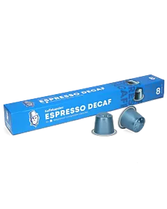 Kaffekapslen Espresso Decaf Premium paquete de cápsulas de Nespresso
