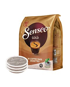 Senseo Gold package and pods for Senseo