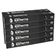 Envase con 100 cápsulas de aluminio de Kaffekapslen Ristretto para Nespresso