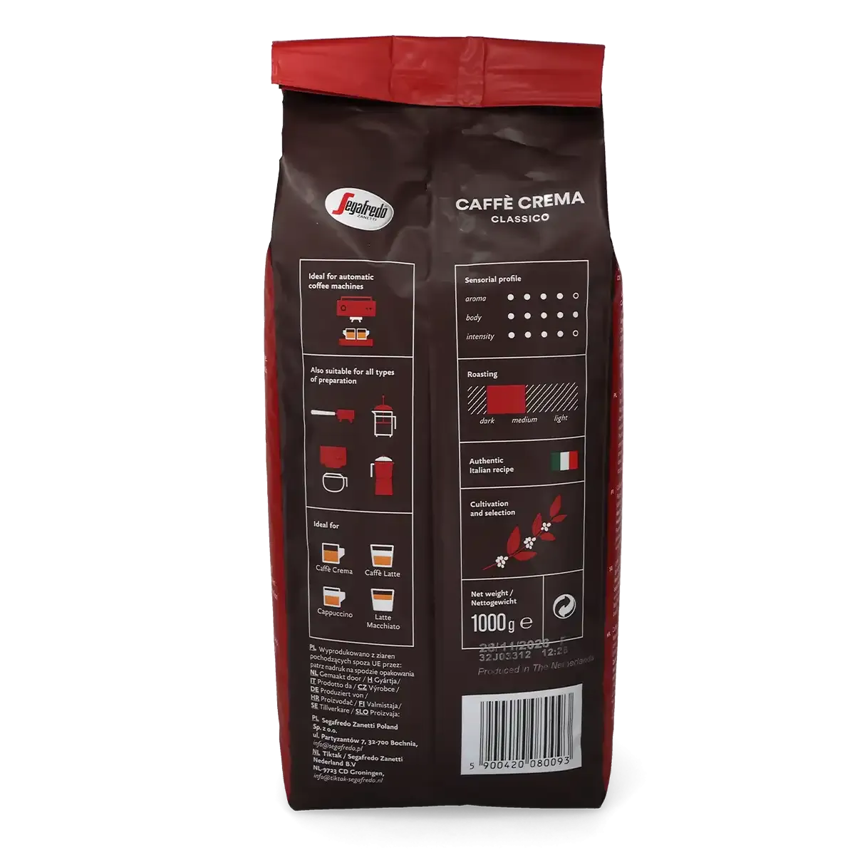 Segafredo\u0020Caff\u00E9\u0020Crema\u0020Classico\u0020