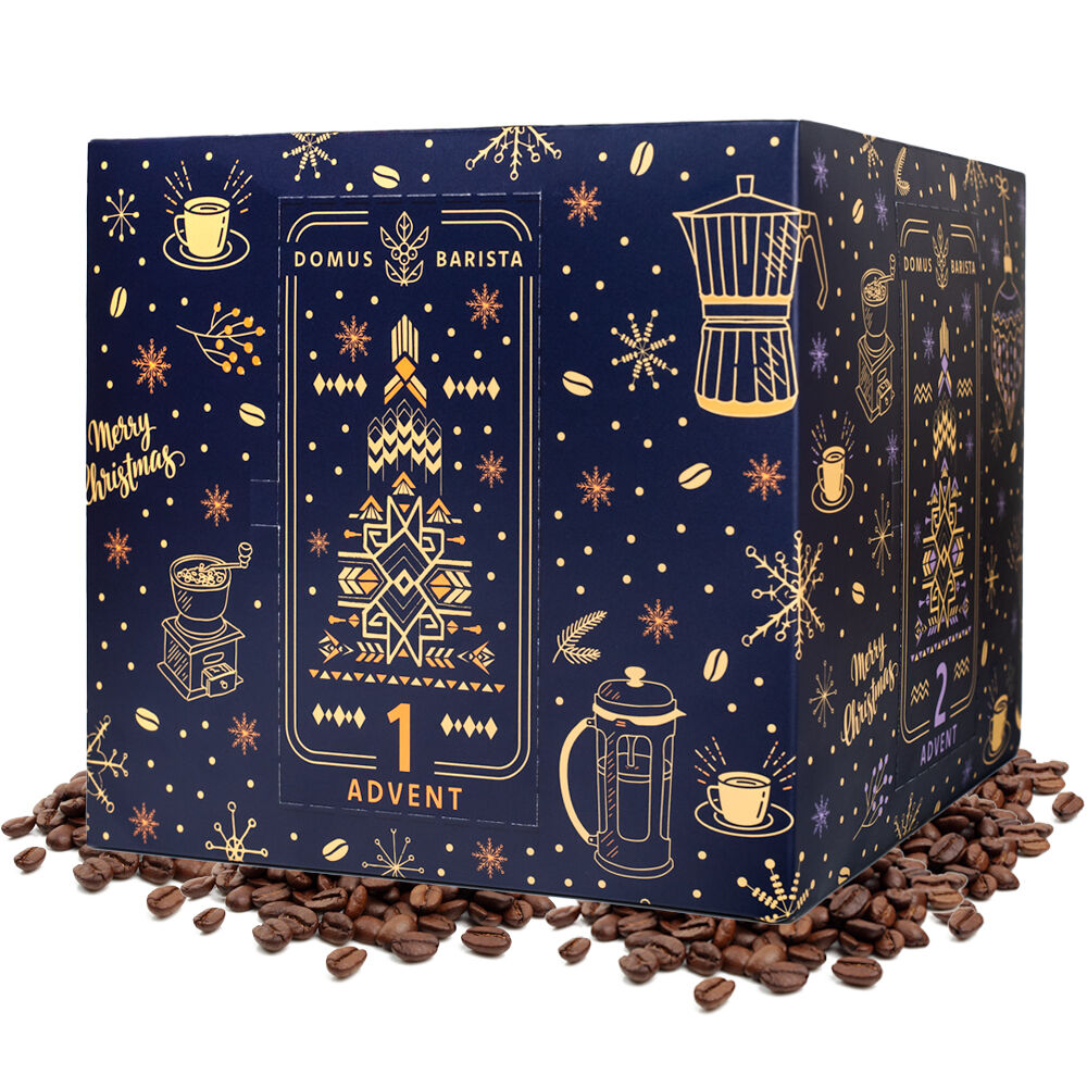 Calendario\u0020de\u0020Adviento\u0020de\u0020caf\u00E9\u0020en\u0020granos\u0020\u002D\u0020Domus\u0020Barista