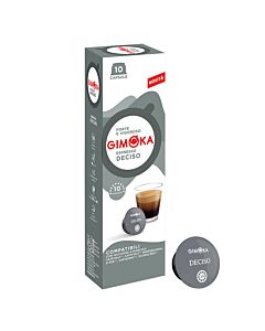 Gimoka Espresso Deciso paquete de cápsulas de Caffitaly
