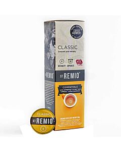 St Remio Classic package and capsule for Caffitaly