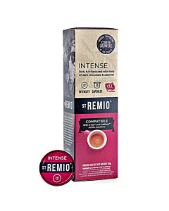 St Remio Intense package and capsule for Caffitaly