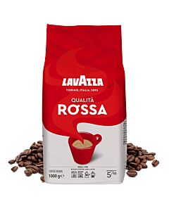 Qualita Rossa granos de café Lavazza
