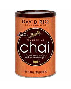 Té instantáneo Tiger Spice Chai de David Rio. 398 gramos