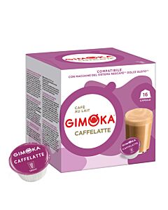 Gimoka Café Au Lait paquete de cápsulas de Dolce Gusto
