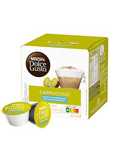 Nescafé Cappuccino Skinny & Unsweetened paquete de cápsulas de Dolce Gusto
