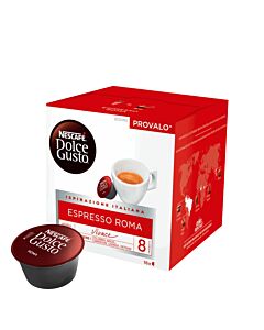 Nescafé Espresso Roma paquete de cápsulas de Dolce Gusto
