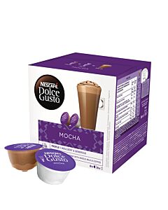 Nescafé Mocha package and capsule for Dolce Gusto