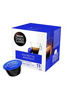 Nescafé Ristretto Ardenza package and capsule for Dolce Gusto