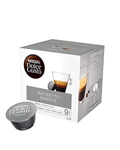 Nescafé Ristretto Barista package and capsule for Dolce Gusto