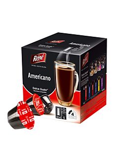 Café René Americano paquete de cápsulas de Dolce Gusto
