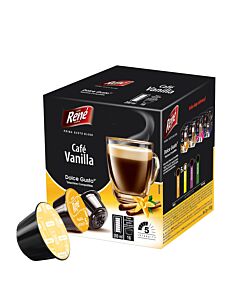 Café René Café Vanilla paquete de cápsulas de Dolce Gusto
