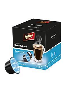 Café René Decaffeinato paquete de cápsulas de Dolce Gusto
