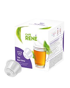 Café René Tea Earl Grey paquete de cápsulas de Dolce Gusto
