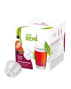 Café René Forest Fruit Tea paquete de cápsulas de Dolce Gusto
