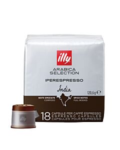 illy India paquete de cápsulas de iperespresso
