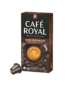 Café Royal Dark Chocolate paquete de cápsulas de Nespresso
