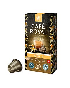 Café Royal Vanilla paquete de cápsulas de Nespresso
