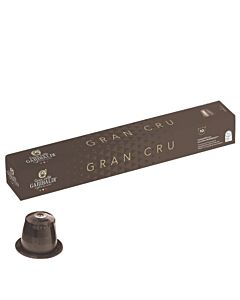 Gran CaffÃ© Garibaldi Gran Cru package and capsule for NespressoÂ®