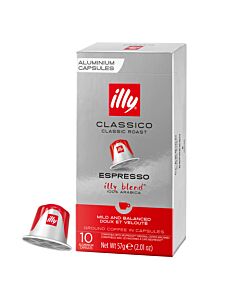 illy Espresso Classico package and capsule for Nespresso®