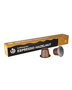 Kaffekapslen Espresso Hazelnut Premium paquete de cápsulas de Nespresso
