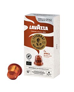 Lavazza Tierra For Africa paquete de cápsulas de Nespresso
