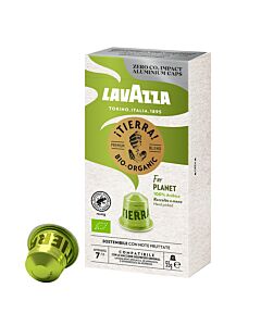 Lavazza Tierra For Planet paquete de cápsulas de Nespresso
