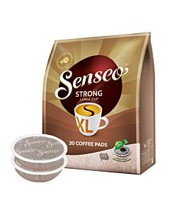 Senseo Strong Large Cup package and pods for Senseo