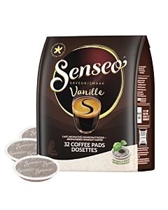 Senseo Vanilla package and pods for Senseo