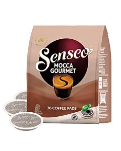 Senseo Mocca Gourmet package and pods for Senseo