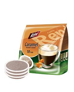 Café René Caramel paquete de monodósis para Senseo
