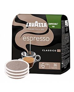 Lavazza Espresso Classico paquete de monodósis para Senseo
