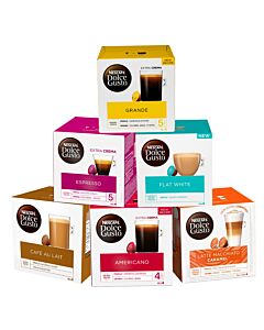 Dolce Gusto Starter pack con 6 variedades