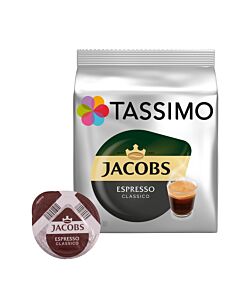 Jacobs Espresso Classico package and capsule for Tassimo