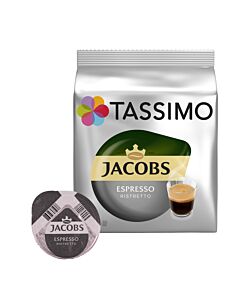 Jacobs Espresso Ristretto package and capsule for Tassimo