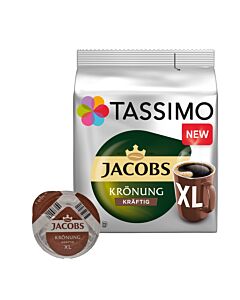 Jacobs Krönung Kräftig XL paquete de cápsulas de Tassimo
