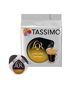 L'OR Café Long Classique paquete de cápsulas de Tassimo
