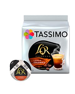 L'OR Lungo Colombia paquete de cápsulas de Tassimo
