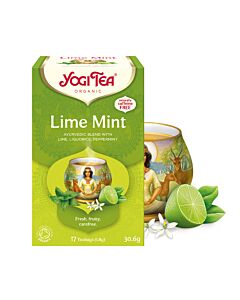 Lime Mint en té de Yogi Tea 
