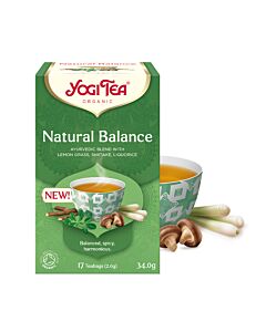 Natural Balance en té de Yogi Tea 
