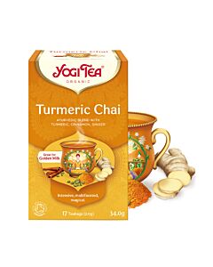 Turmeric Chai en té de Yogi Tea 
